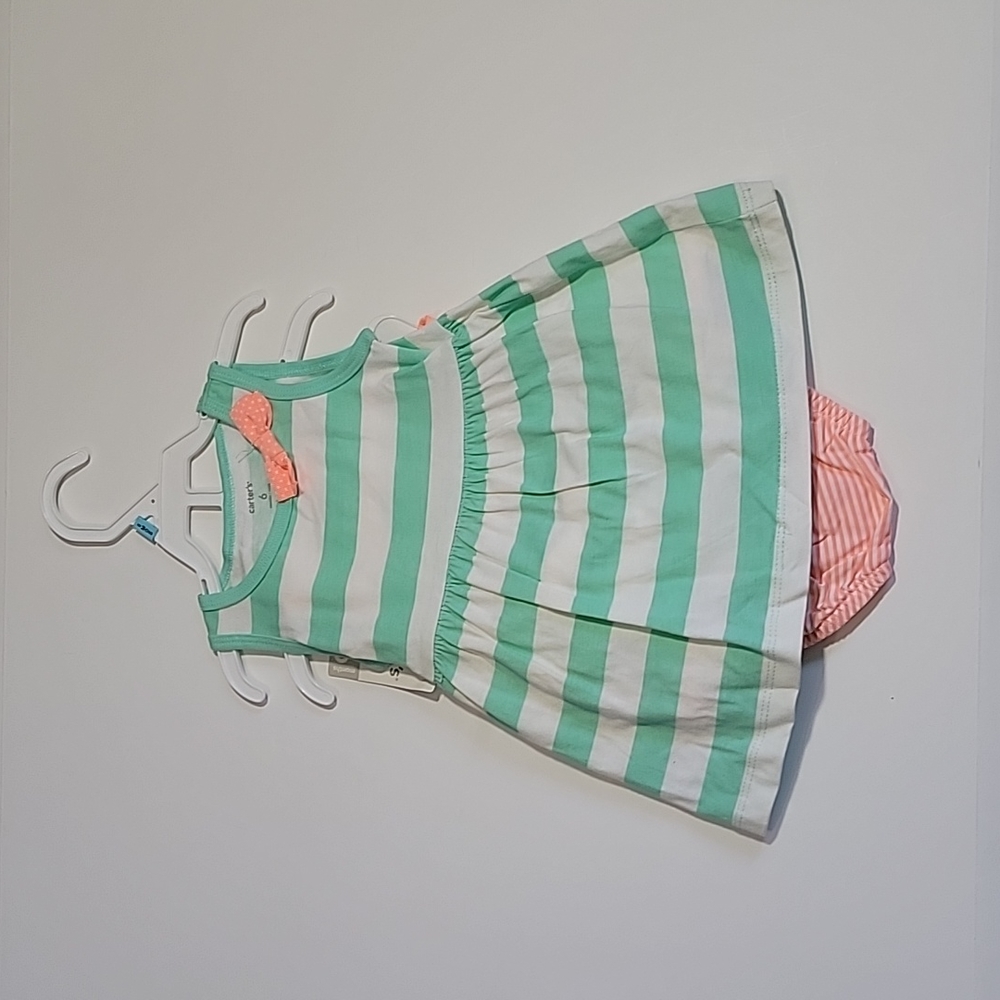 Carter's 2 Pack Playwear Jumper and Dress 6 Months